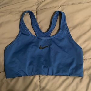 Blue Nike Sports Bra